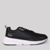 Men Low-Top Lace-Up Sports Shoes - Lee Cooper Black