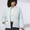 Women Quilted Relaxed Fit Puffer Jacket - Teamspirit Blue