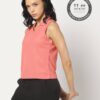 Women Loose Fit Polo T-Shirt - PERFORMAX Peach