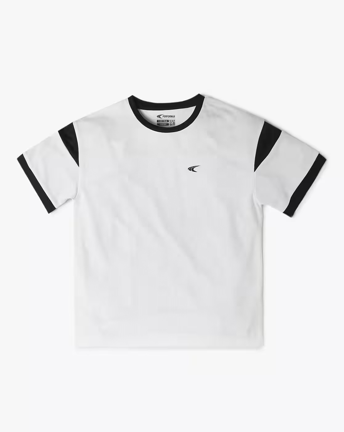 Boys Boxy Fit Round-Neck T-Shirt - PERFORMAX White