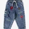 Boys Embroidered Jogger Jeans - PLAYDAY