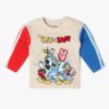 Boys Disney Regular Fit Crew-Neck T-Shirt - PLAYDAY Multicoloured