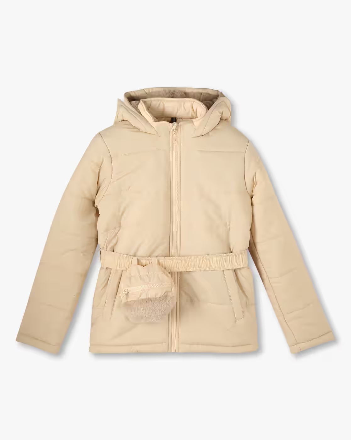 Girls Quilted Relaxed Fit Hooded Puffer Jacket - RIO GIRLS
