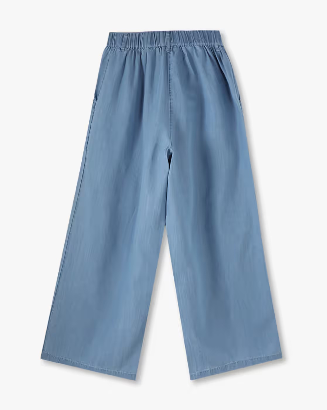 Girls Carpenter Mid-Wash Relaxed Jeans - RIO GIRLS Blue