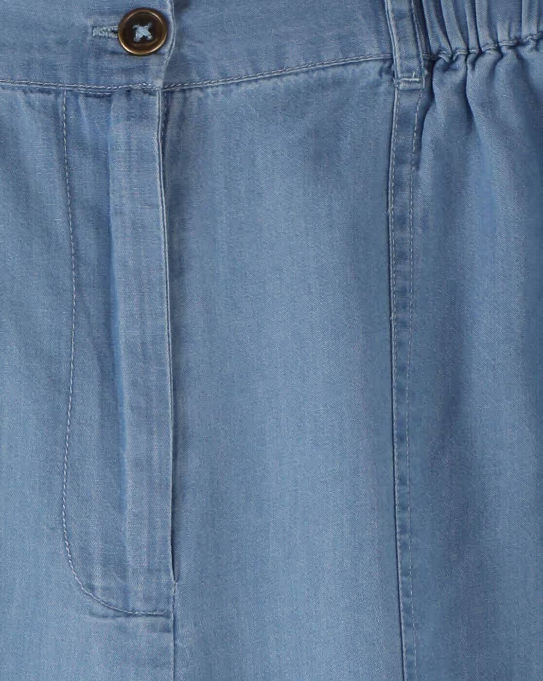 Girls Carpenter Mid-Wash Relaxed Jeans - RIO GIRLS Blue