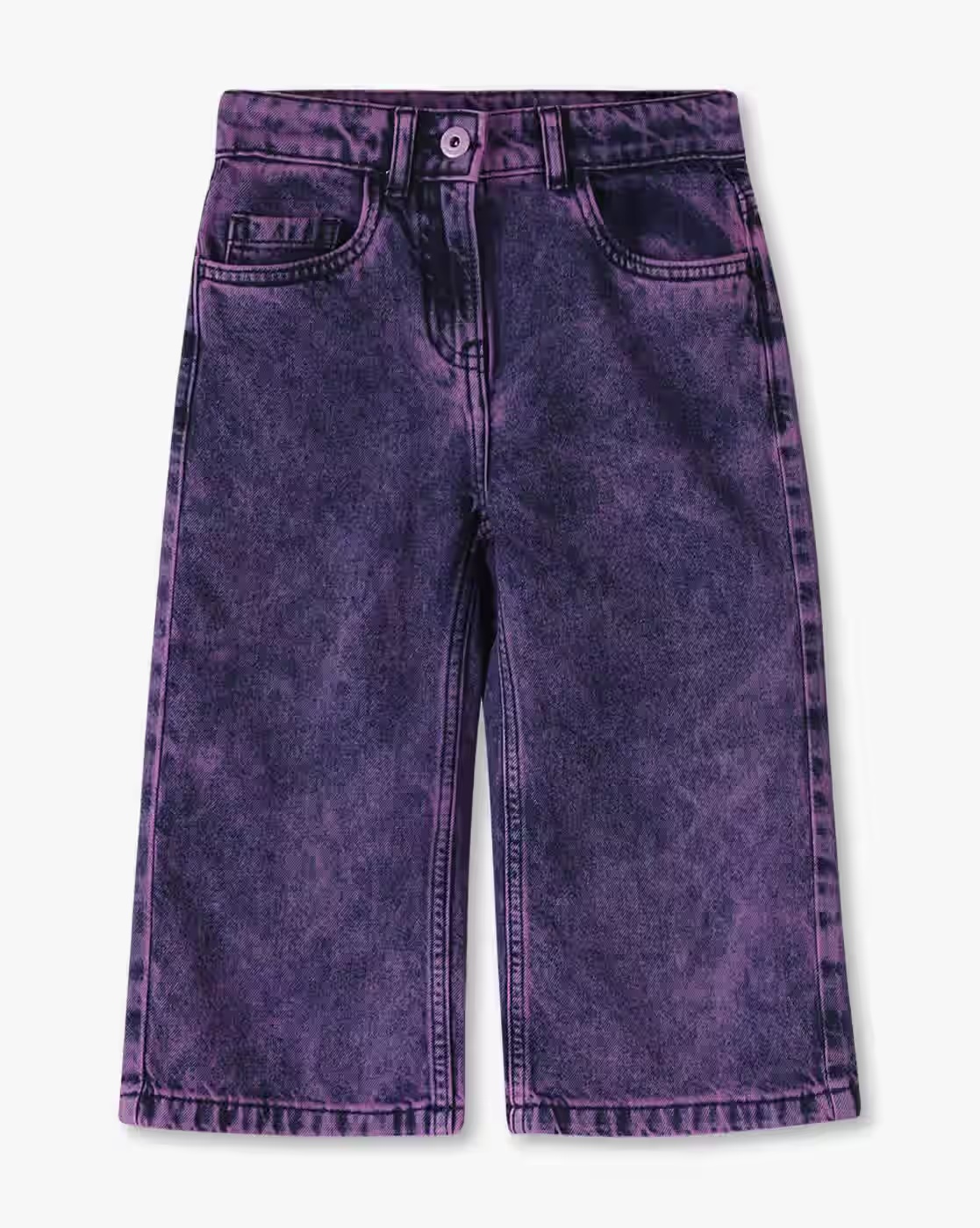Girls Washed Straight Fit Jeans - KG FRENDZ