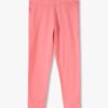 Girls Elasticated Waist Leggings - KG FRENDZ Coral