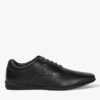 Men Low-Top Lace-Up Derby Shoes - Lee Cooper