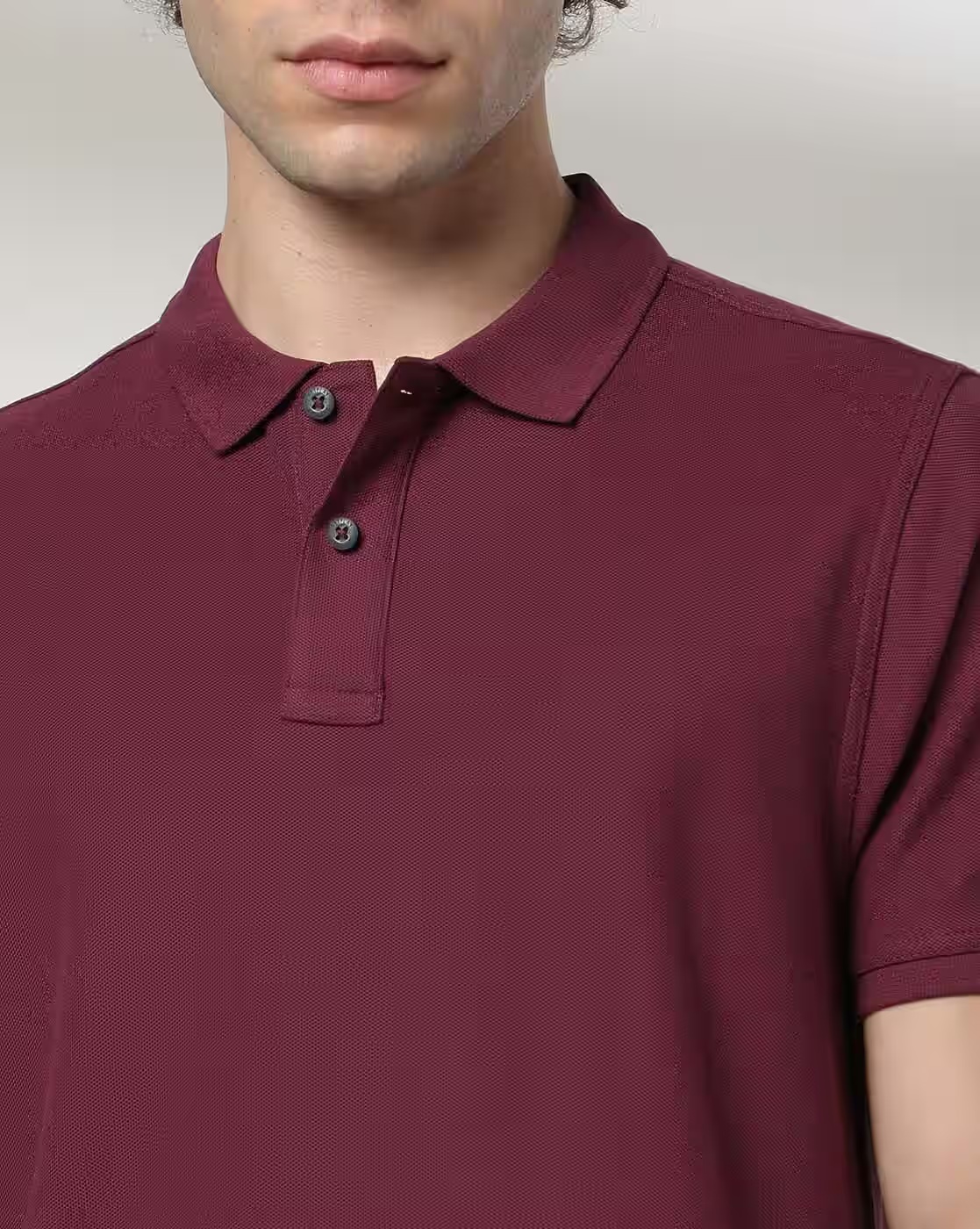 Netplay Men Slim Fit Cotton Polo T-Shirt - NETPLAY Wine - TRENDS