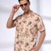 Men Floral Print Regular Fit Shirt - NETPLAY