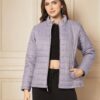 Women Quilted Relaxed Fit Puffer Jacket - Teamspirit