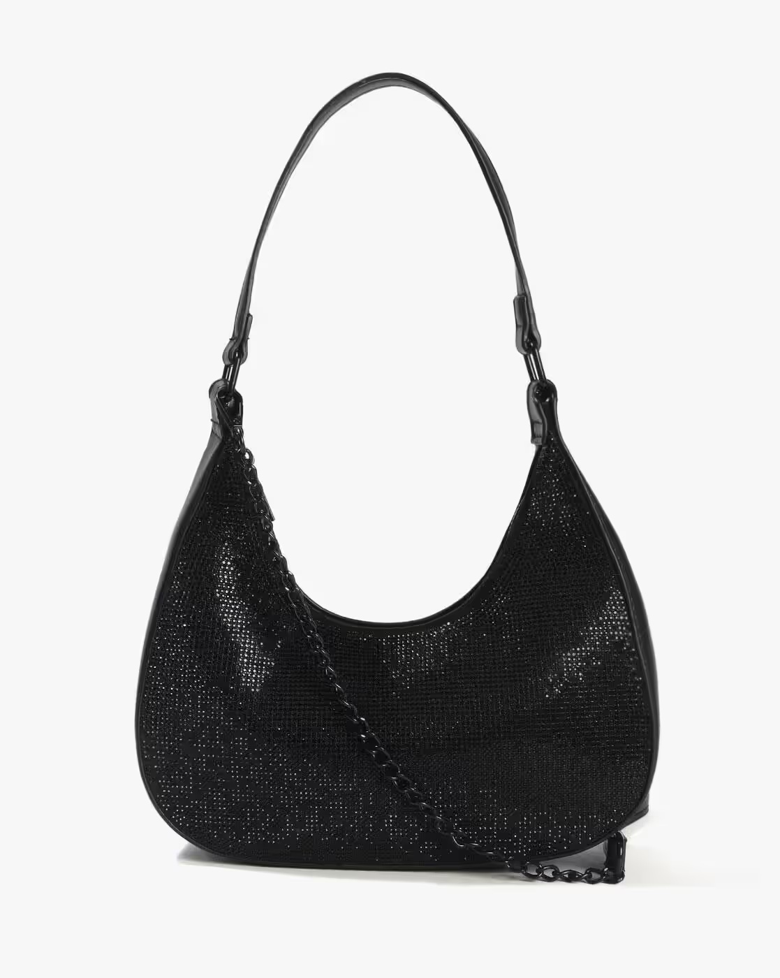 Women Embellished Shoulder Bag - RIO Black