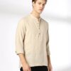 Men Regular Fit Shirt - DNMX Khaki
