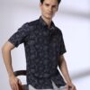 Men Floral Print Relaxed Fit Cotton Shirt - JOHN PLAYERS
