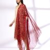 Women Printed Dupatta - AVAASA MIX N' MATCH Red