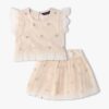 Girls Embellished Flared Lenhenga & Choli Set - INF FRENDZ