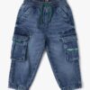Boys Lightly Washed Joggers Jeans - INF FRENDZ Blue