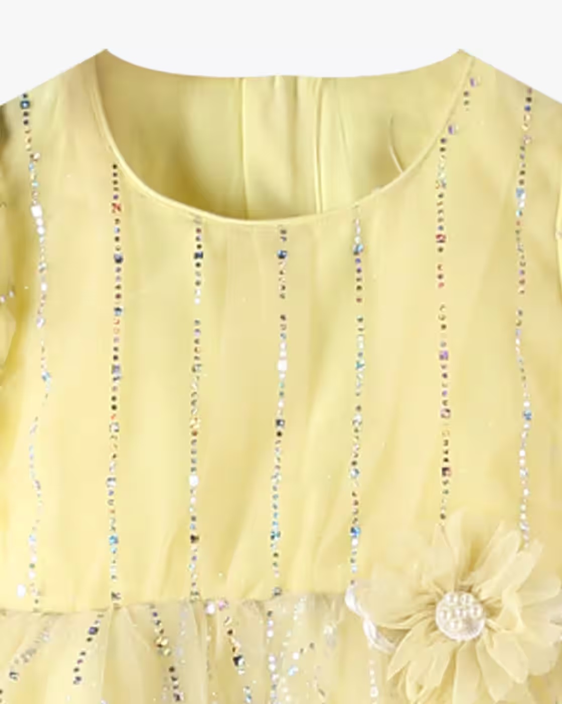 Girls Embellished Fit & Flare Dress - KG FRENDZ