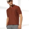 Men Chain Embroidered Regular Fit Polo T-Shirt - Teamspirit