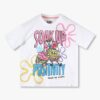 Girls Sponge Bob Print Oversized Round-Neck T-Shirt - POINT COVE
