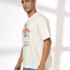 Men Centurion Print Boxy Fit Crew-Neck T-Shirt - DNMX