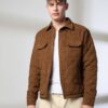 Men Quilted Regular Fit Jacket - Lee Cooper