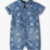 Boys Printed Rompers - PLAYDAY