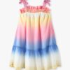 Girls Ombre-Dyed A-Line Dress - KG FRENDZ
