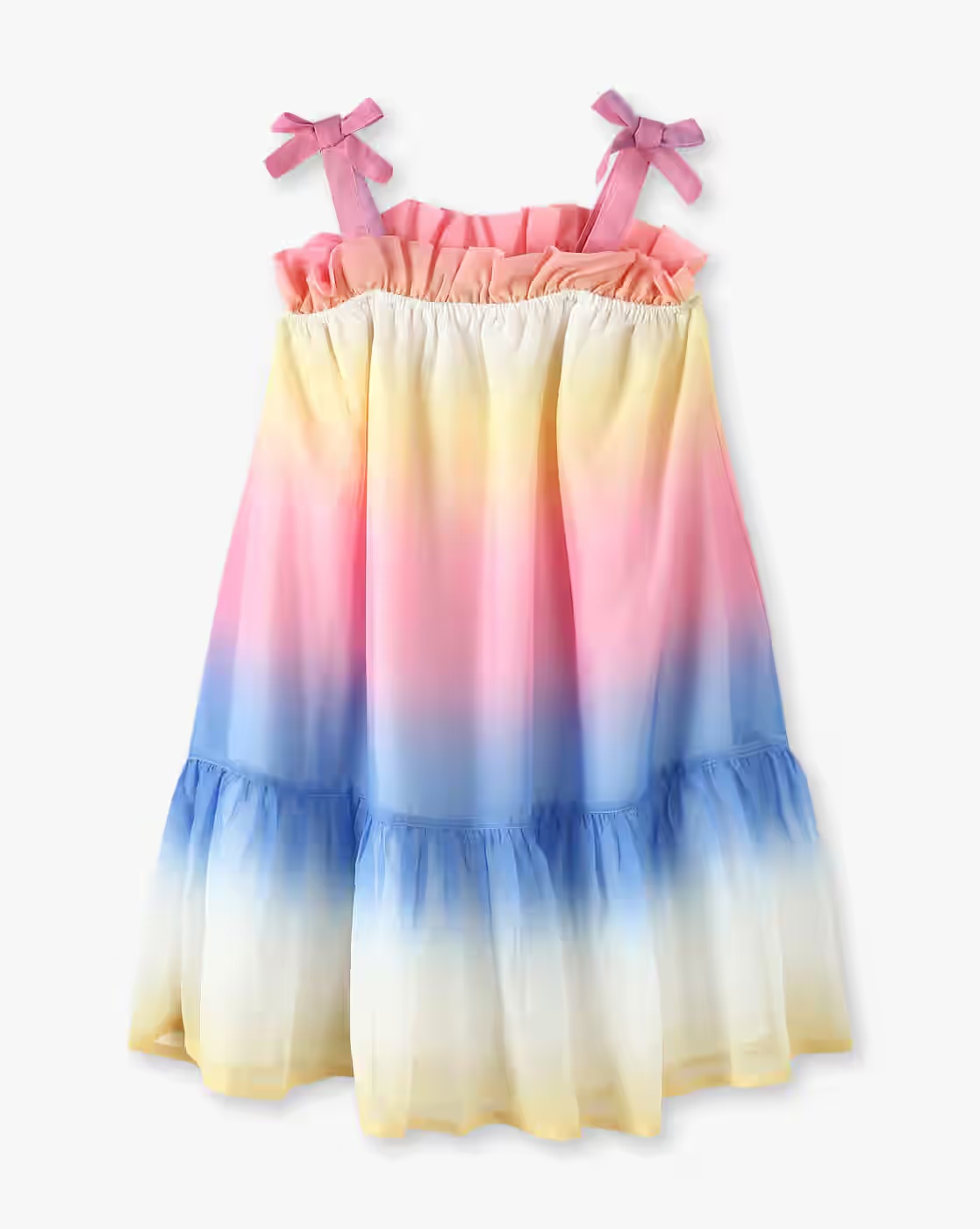 Girls Ombre-Dyed A-Line Dress - KG FRENDZ