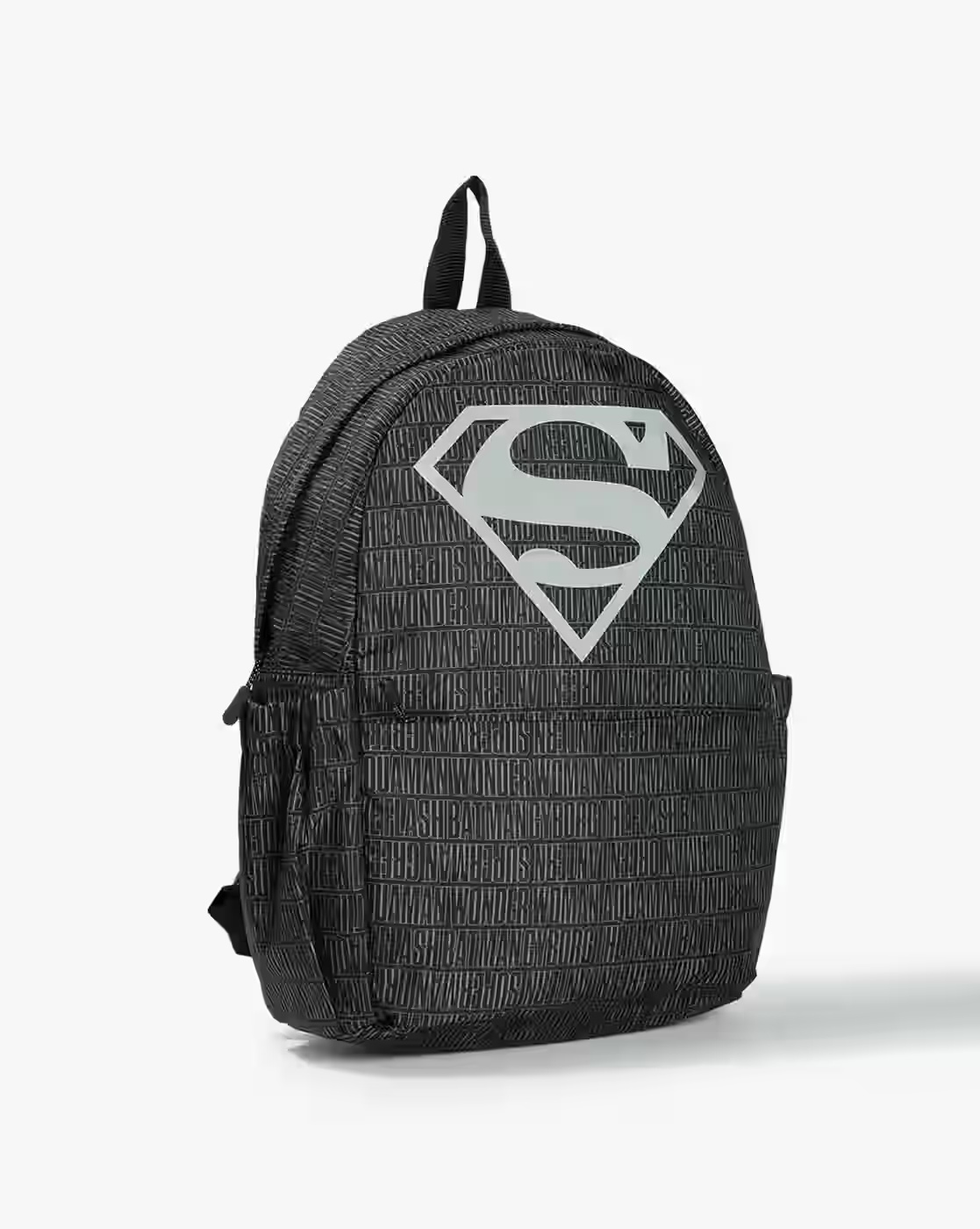 Boys Brand Print Backpack with Adjustable Straps - YB DNMX Black
