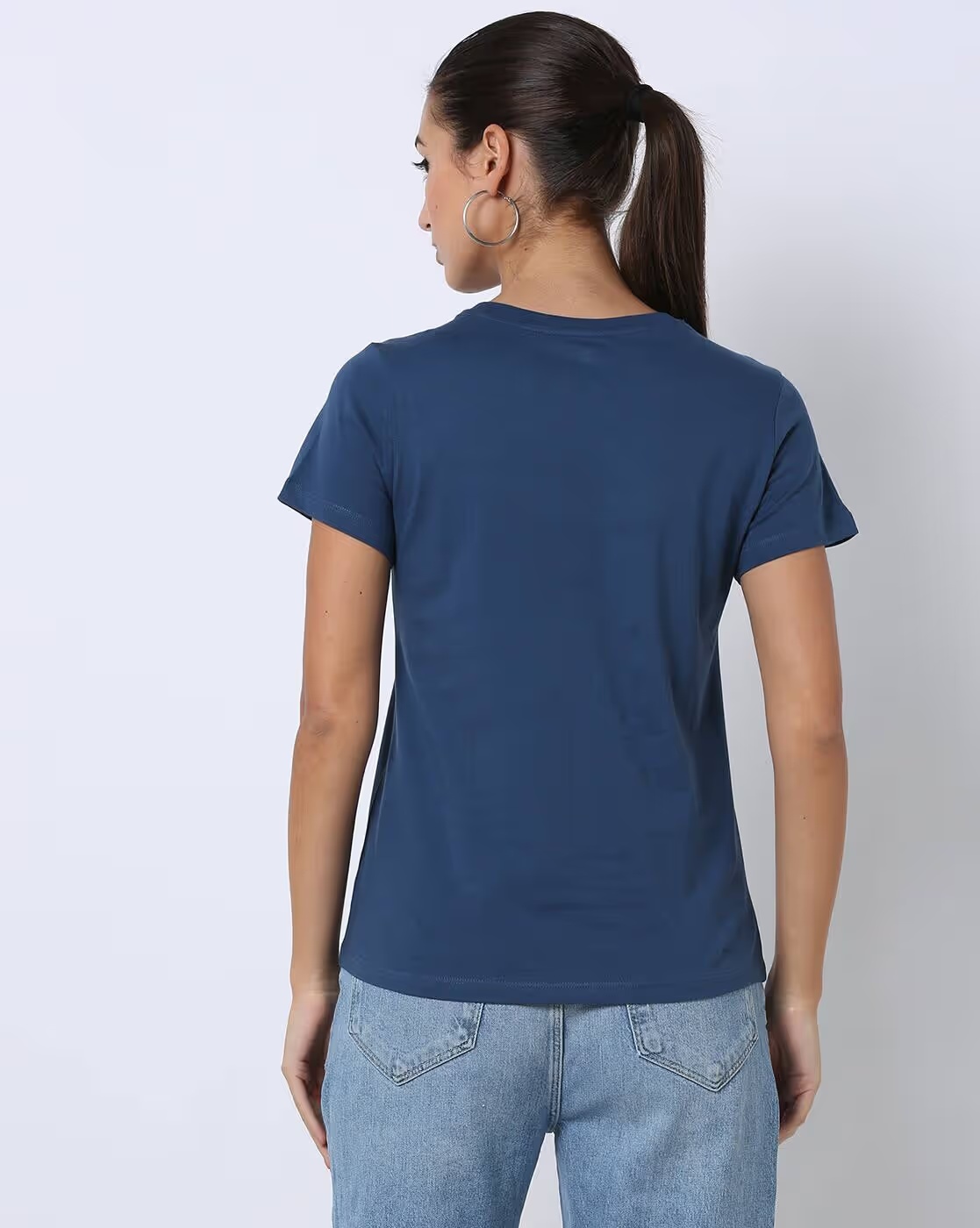 Floral Print Crew-Neck T-Shirt - DNMX