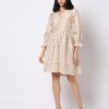 Women Polka-Dot Tiered Dress - DNMX