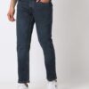 Men Lightly Washed Slim Fit Jeans - DNMX Blue