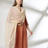 Women Checked Dupatta - AVAASA MIX N' MATCH Off White