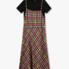 Girls Checked A-Line Dress with Top set - RIO GIRLS