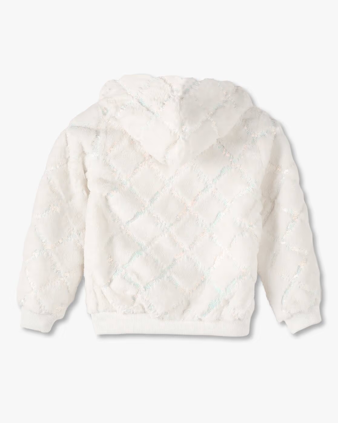 Girls Quilted Regular Fit Zip-Front Jacket - KG FRENDZ