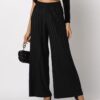 Accordion Pleated Pants - FIG
